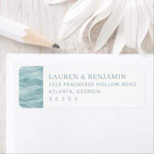Serene Aqua Wave