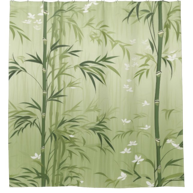 Serene Bamboo Blossom Asian  (1) (Front)