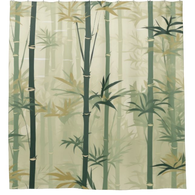Serene Bamboo Blossom Asian  (3) (Front)