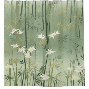 Serene Bamboo Blossom Asian (6)