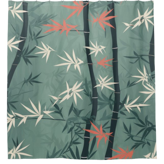 Serene Bamboo Blossom Asian  (7) (Front)