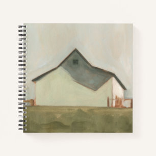 Serene Barn - Off-White Notebook