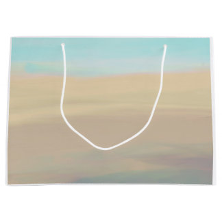 Serene beach sand water waves sandscape Gift Bag