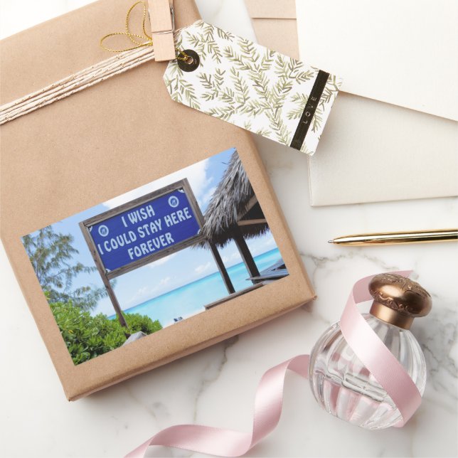 Serene Beach Vibes Sticker (Gifting)