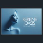 Serene Beauty Skincare, Massage, Spa Flyer<br><div class="desc">Elevate your professional presence with our tranquil flyer template, gracefully featuring the side image of a woman's face set within soothing blue hues. To the right of this serene image, there's space for personalized text, allowing customization with your name or business name. Ideal for spas, estheticians, beauty businesses, skincare brands,...</div>