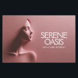 Serene Beauty Skincare, Massage, Spa Pink Flyer<br><div class="desc">Elevate your professional presence with our tranquil flyer template, gracefully featuring the side image of a woman's face set within soothing blush-tone pink hues. To the right of this serene image, there's space for personalized text, allowing customization with your name or business name. Ideal for spas, estheticians, beauty businesses, skincare...</div>