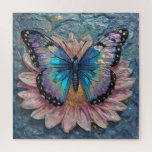 Serene Bloom Immersed in Rich Color Jigsaw Puzzle<br><div class="desc">Serene Bloom Immersed in Rich Color</div>