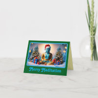Serene Buddha Christmas Holiday
