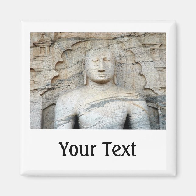 Serene Buddha Image Magnet (Front)
