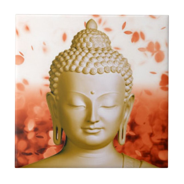 Serene Buddha tile (Front)