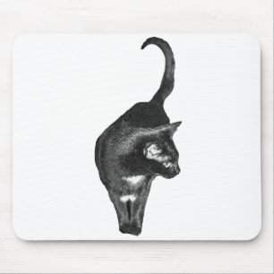 Serene Cat Pad Mouse Pad