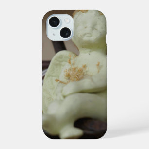 Serene Cherub Rest iPhone 15 Case