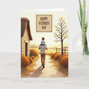 Serene Fathers Day Path Card