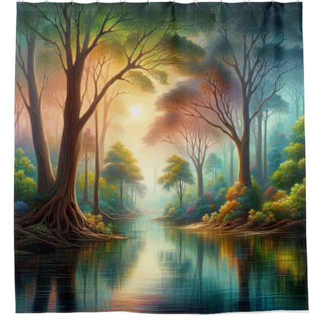 Serene Forest Nature Escape – Tranquil Woodland  (Front)