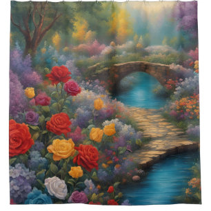 “Serene Garden Bridge” 