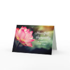 Serene. Heartfelt Sympathy Card