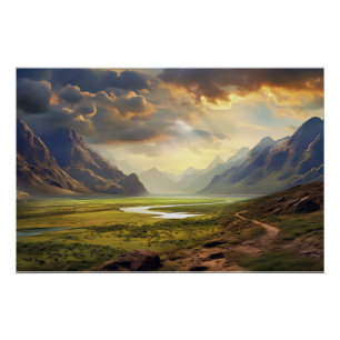 Serene Horizon Poster