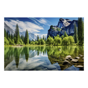 Serene Lagoon Poster