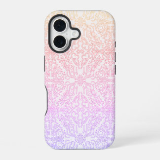 Serene Lavender & Mint Mandala Geometric Tile  iPhone 16 Case