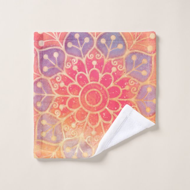 Serene Mandala (Gant de toilette)