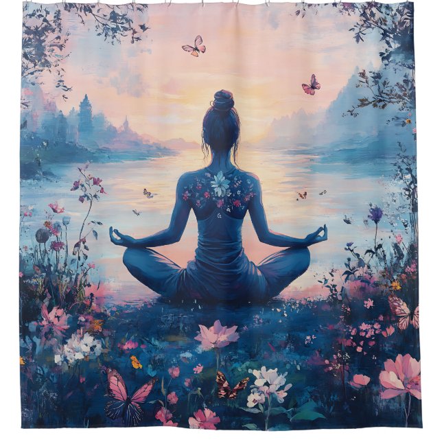 Serene Meditation at Sunrise (2) (Front)