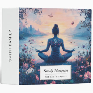 Serene Meditation at Sunrise (2) Binder