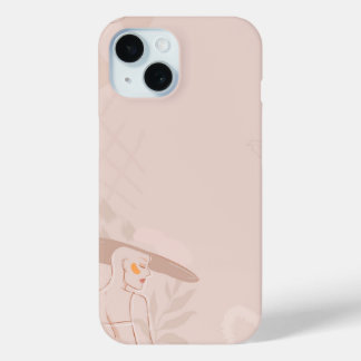 Serene Muse – Minimalist Art Mobile Case