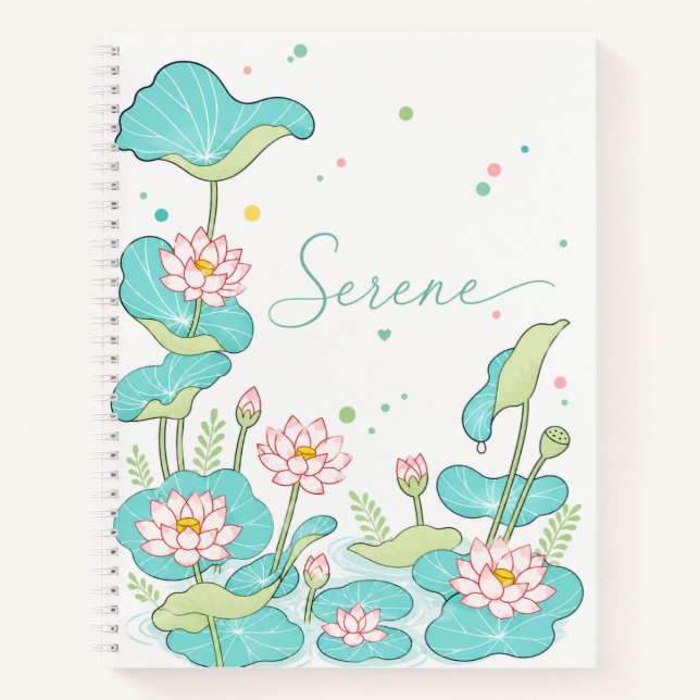 Serene Notebook (Front)
