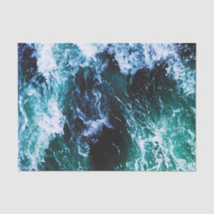 Serene Ocean Waves Decoupage Paper for DIY Project