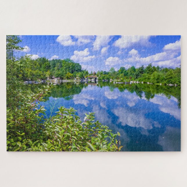 Serene on Earth and in the Sky Jigsaw Puzzle (Horizontal)