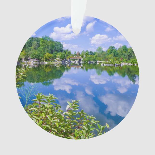 Serene on Earth and in the Sky Ornament (Front)