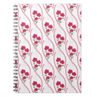 "Serene Orchid Waves" Notebook
