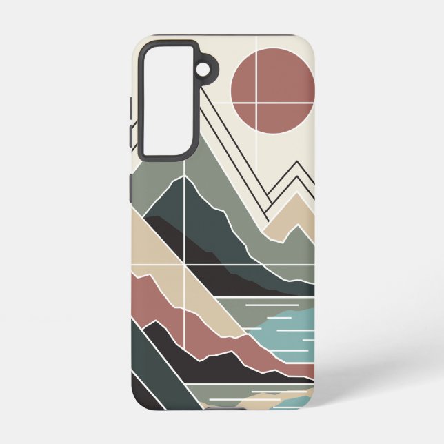 Serene Peaks Samsung Galaxy S21 Case (Back)