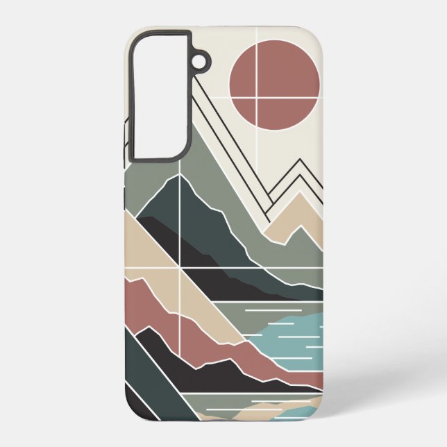 Serene Peaks Samsung Galaxy S22+ Case (Back)