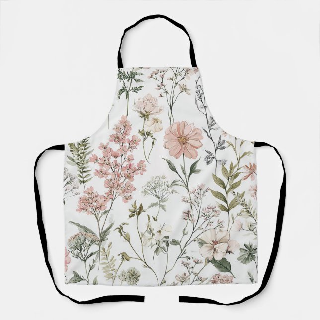 Serene Petals Apron (Front)