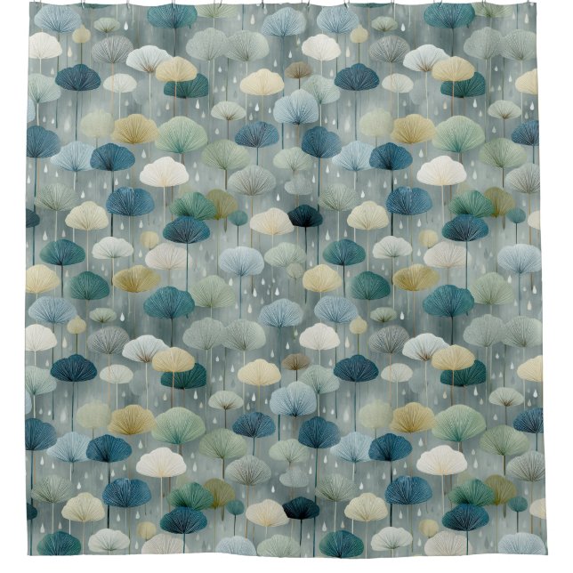 Serene Rain Garden Floral Pattern (1) (Front)