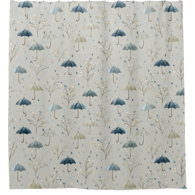 Serene Rain Garden Floral Pattern (11) (Front)