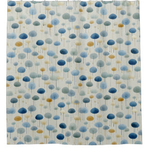 Serene Rain Garden Floral Pattern (2)