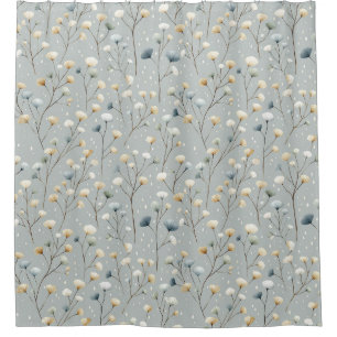 Serene Rain Garden Floral Pattern (7)