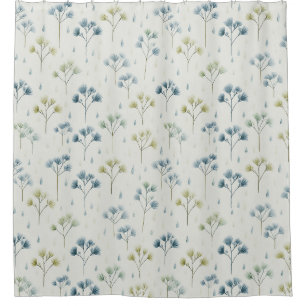 Serene Rain Garden Floral Pattern (9)