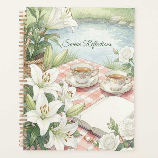 Serene Reflections Planner (Front)