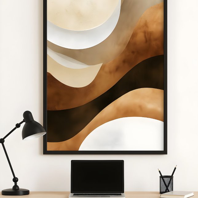 Serene Sandstone Flow Poster (Creator Uploaded)