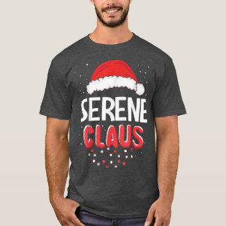 Serene Santa Claus Christmas Matching Costume T-Shirt