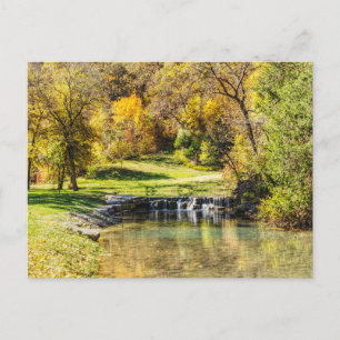 Serene Scene At Dogwood Creek Postcard