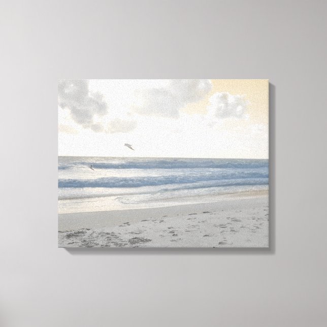 Serene Sea Canvas Print (Front)
