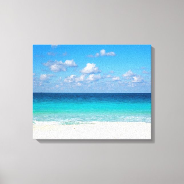 Serene Sea Canvas Print (Front)