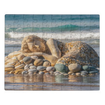 Serene Seascape: A Peaceful Puzzle