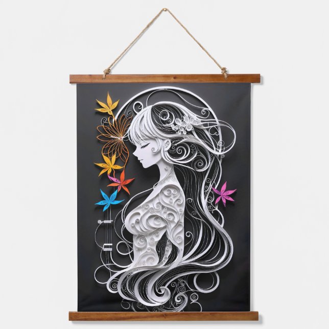 Serene Serenity Hanging Tapestry (Front)