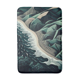 Serene Shores Bath Mat