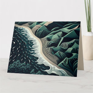 Serene Shores Card